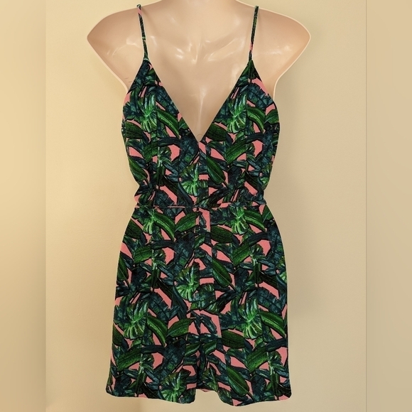 Topshop tropical palms romper 4 - Picture 8 of 16